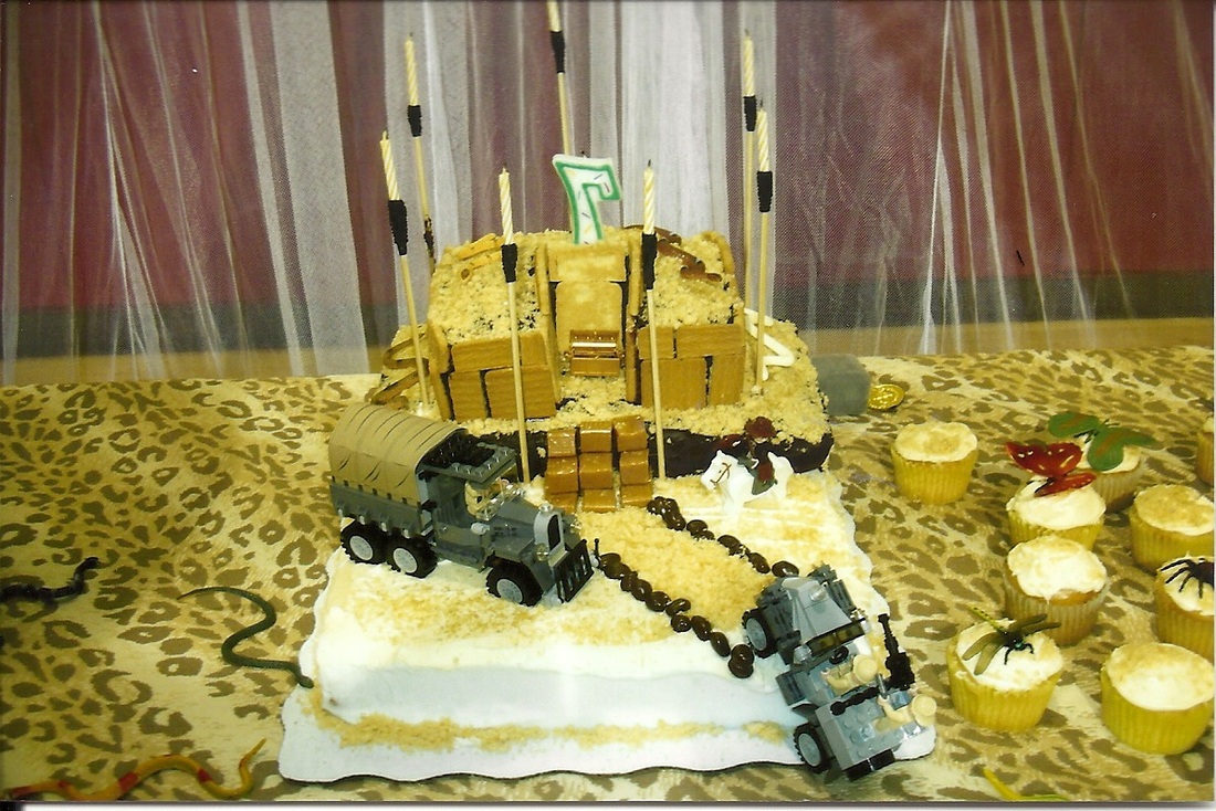 Temple Birthday Cake